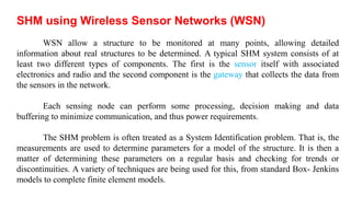 Shm System Components Structural Health Monitoring ( SHM) system | PDF