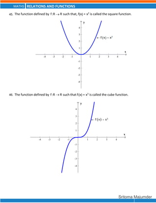 CBSE - Grade 11 - Mathematics - Ch 2 - Relations And Functions - Notes ...