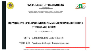 Pass Transistor and Transmission gates--- -.pptx