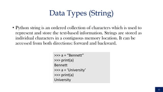 Contiguous String Python Programminng………………………………………………….. | PDF