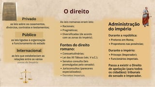O direito
 