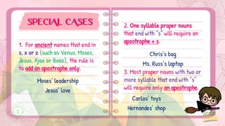 Princess Possession 2. Possessive Nouns - Rules in Making the possessive form of nouns | PDF