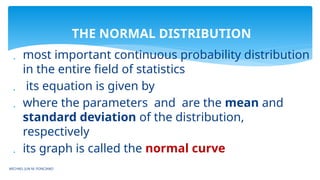 Normal Distribution (Statistics and Probability) | PPTX