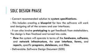 2. SDLC.pptx software development lifetime cycle | PPTX