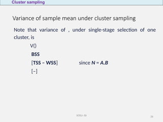 Chapter 2 Cluster sampling - ISEC 2025.pptx