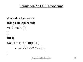 2.3 Control Structures - Repetition.ppt in c | PPT
