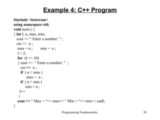 2.3 Control Structures - Repetition.ppt in c | PPT
