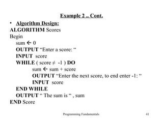 2.3 Control Structures - Repetition.ppt in c | PPT