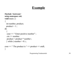 2.3 Control Structures - Repetition.ppt in c | PPT