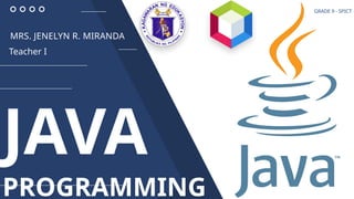 Java syntax refers to the set of rules and conventions | PPTX