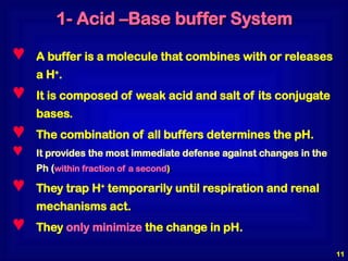 2. Acid-Base Balance.Acid-Base Balanceppt | PPT