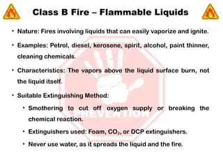 Fire - CAuses, Classes and Fire traingle.pptx