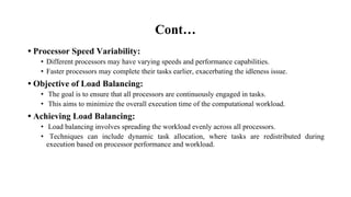Load balancing (Static) Parallel Algorithms | PDF