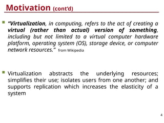 virtualization concepts and details in cloud computing | PPTX