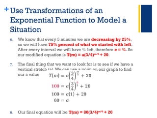 Transformations With Exponential Functions 2. Transformations of Exponential Functions.pptx