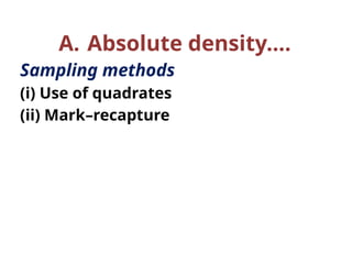 Absolute Sampling 2.1 Abundance and diversity of insects.pptx
