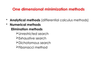 2.Non Linear Optimization Techniques Unit 2 .pptx