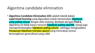 2. Konsep Pembelajaran Find S dan candidate elimination.pptx