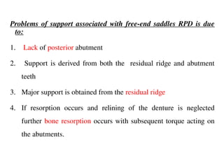 Free End Rpd 2.Principles of kennedy class IRPD design2025.pptx