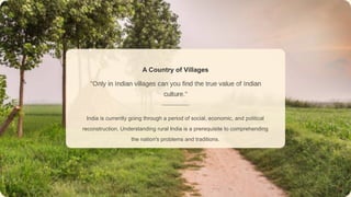 Importance of Sociology & Rural Sociology | PPTX