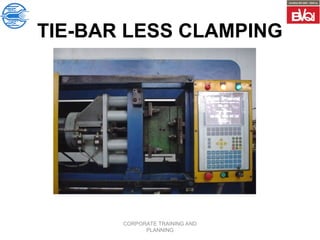 CORPORATE TRAINING AND
PLANNING
TIE-BAR LESS CLAMPING
 