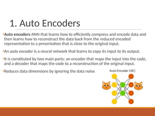 Auto Encoder Unsupervised Learning 2.unsupervised machine learning course.pptx
