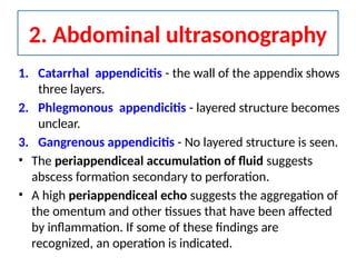 2. Acute appendicitis is the inflammation of vermiform appendix | PPTX