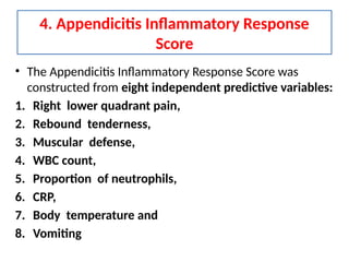 2. Acute appendicitis is the inflammation of vermiform appendix | PPTX