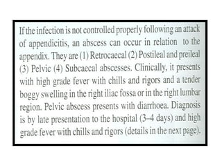 2. Acute appendicitis is the inflammation of vermiform appendix | PPTX
