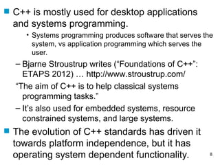 implemented in the C++ programming language | PPT