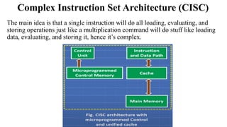 2.3 RISC and CISC Architecture.pptx File organization in DBMS | PPTX