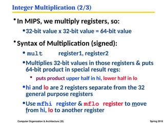 Computer organization and architecture22 | PPT