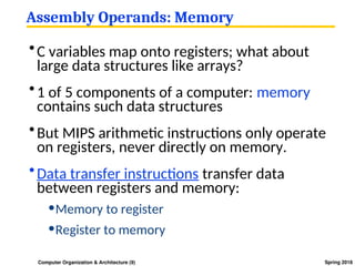 Computer organization and architecture22 | PPT