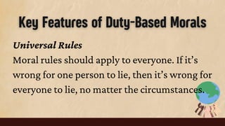Basic Morality 2.1 Discussing Moral Choices and Dilemmas; Introduction to Basic Moral ...