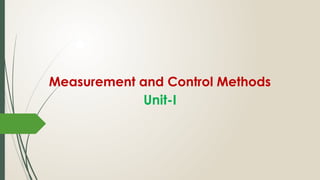 2. Measurement and Control Methoods.pptx