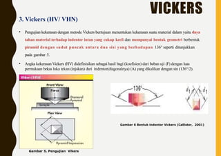 2. Hardness Testing test measures a material's resistance to permanent ...