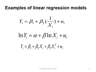 2. chapter2.pdf simple linear regression model | PDF