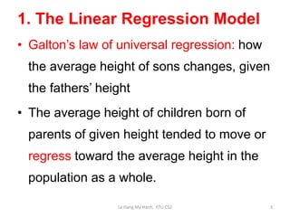 2. chapter2.pdf simple linear regression model | PDF