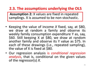 2. chapter2.pdf simple linear regression model | PDF