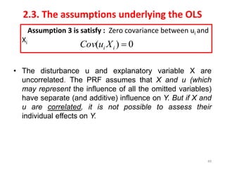 2. chapter2.pdf simple linear regression model | PDF