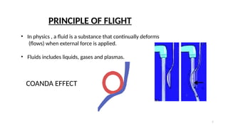 2.Basic principles of flight it's component and working of drones | PPTX