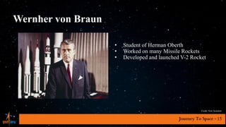 Journey to Space -Indian Space Research Organisation | PDF