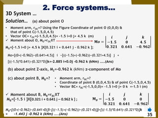 2. Force Systems AAU mechanics statics chapter 2 | PDF