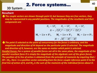 2. Force Systems AAU mechanics statics chapter 2 | PDF