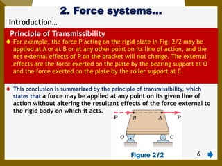 2. Force Systems AAU mechanics statics chapter 2 | PDF