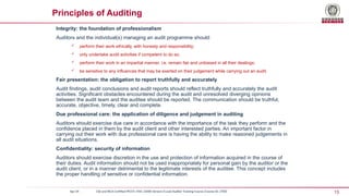 Basics of internal and external Auditing | PPTX
