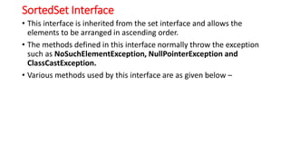 2. The Collection Interface.pdf in java with various methods | PDF