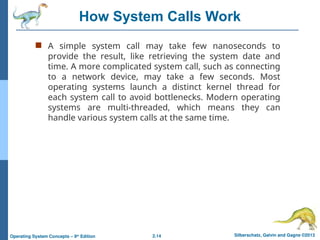 Operating-System Structures and Explanation | PPT
