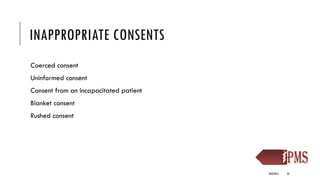 Informed Consent and other types of consent | PPTX