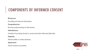 Informed Consent and other types of consent | PPTX